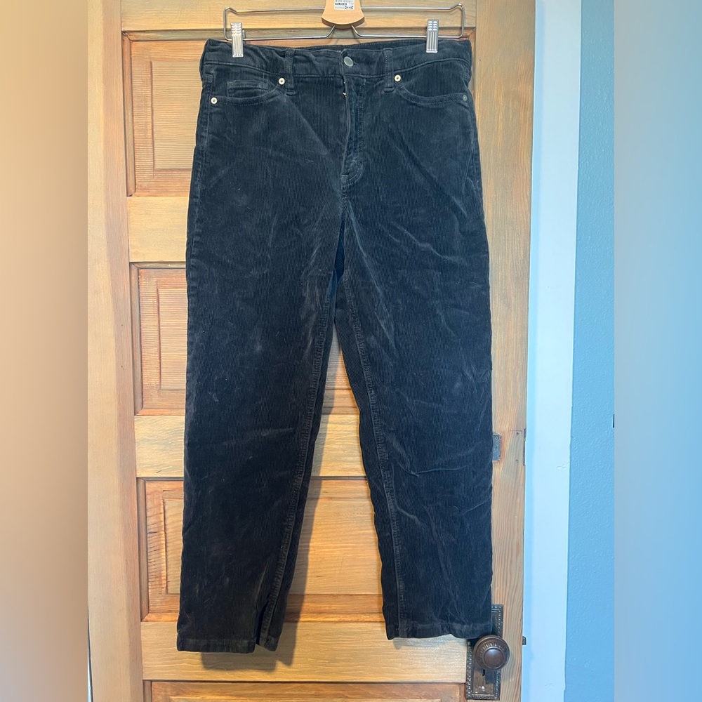 Banana Republic High Rise Straight Corduroy Pants